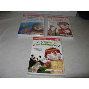 Baby Genius DVD Lot 3 Music DVD's Counting Songs - Motzart - The 4 Seasons NEW
